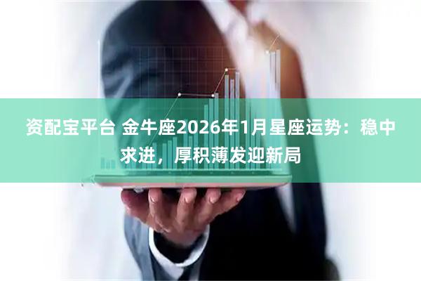 资配宝平台 金牛座2026年1月星座运势：稳中求进，厚积薄发迎新局