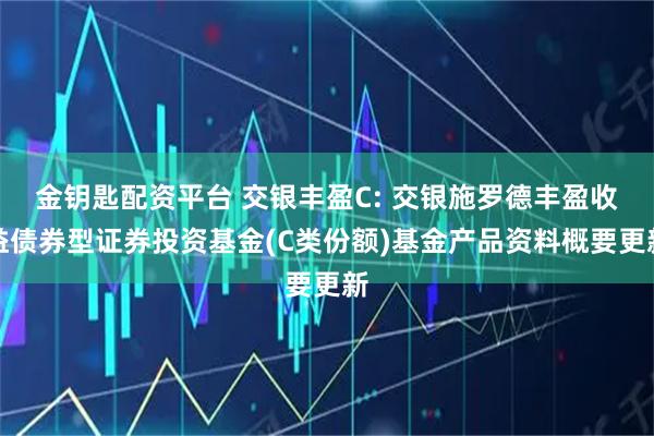 金钥匙配资平台 交银丰盈C: 交银施罗德丰盈收益债券型证券投资基金(C类份额)基金产品资料概要更新