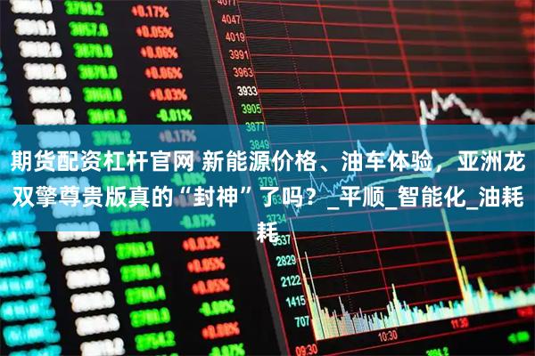 期货配资杠杆官网 新能源价格、油车体验，亚洲龙双擎尊贵版真的“封神”了吗？_平顺_智能化_油耗