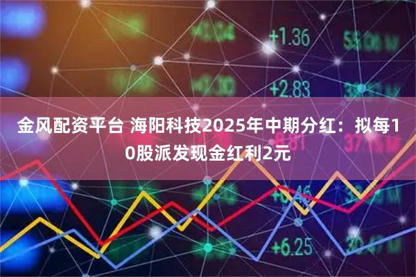 金风配资平台 海阳科技2025年中期分红：拟每10股派发现金红利2元